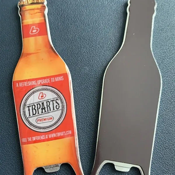 Custom Creative Bottle Opener with Refrigerator Magnet