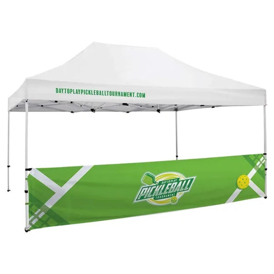15' Premium Half Wall Kit UV-Printed Single-Sided