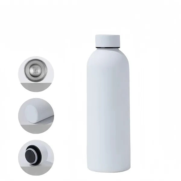 16 oz Stainless Steel Insulated Sports Outdoor Travel Bottle