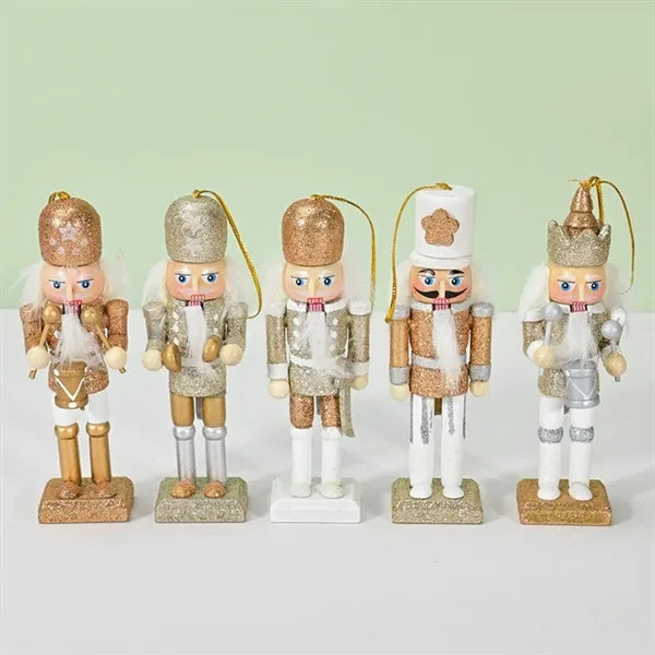 4.72" Nutcracker Christmas Wooden Ornaments