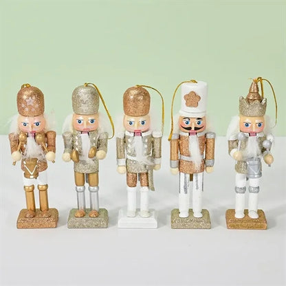 4.72" Nutcracker Christmas Wooden Ornaments