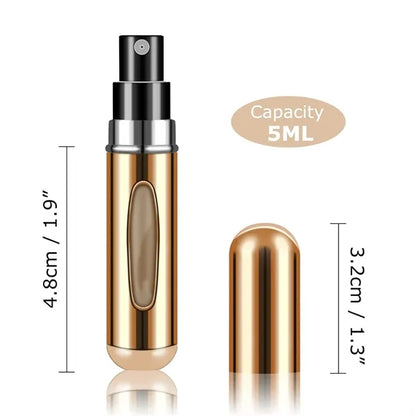 Refillable Perfume Atomizer Bottles