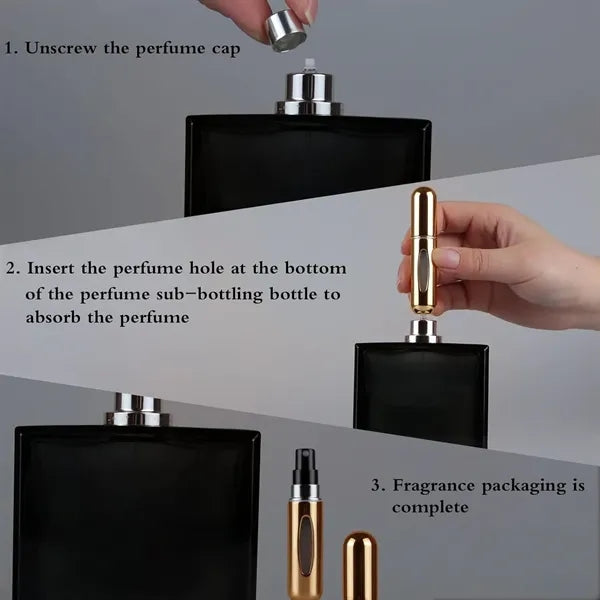 Refillable Perfume Atomizer Bottles