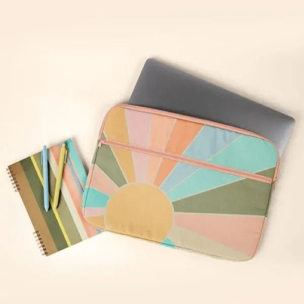 ZIPPERED POCKET LAPTOP SLEEVES - 4CP POLY - 13" or 15"