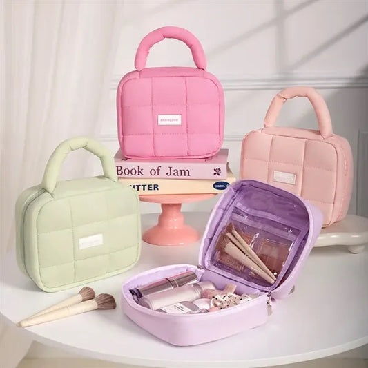 Puffer Makeup Bag