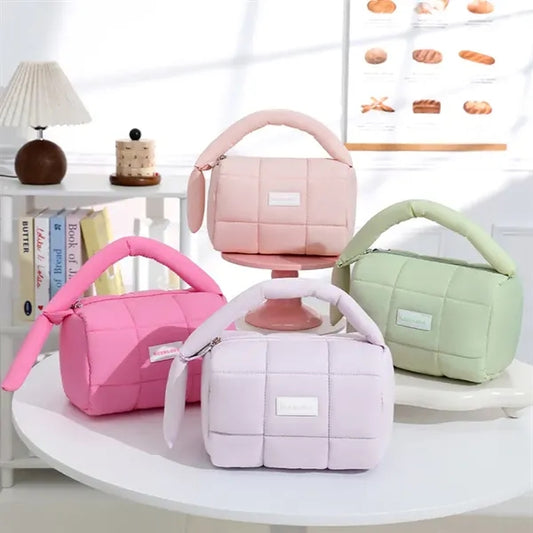 Nylon Puffer Handbag