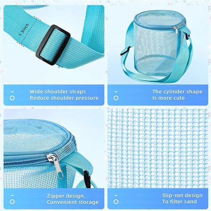 Children's Mesh Shell Storage Bag