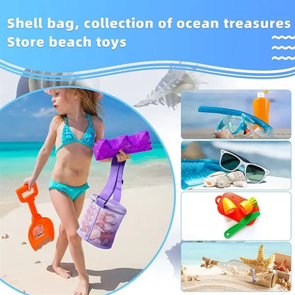 Children's Mesh Shell Storage Bag