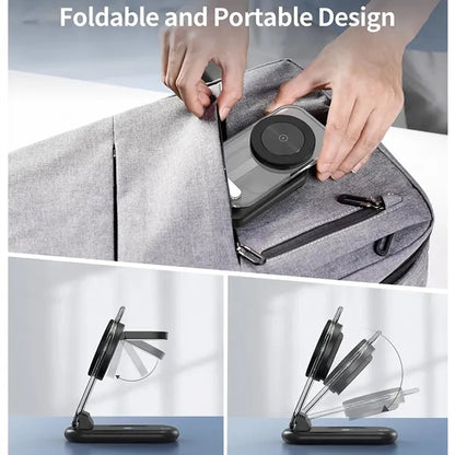 3-in-1 magnetic wireless charging station for iphone