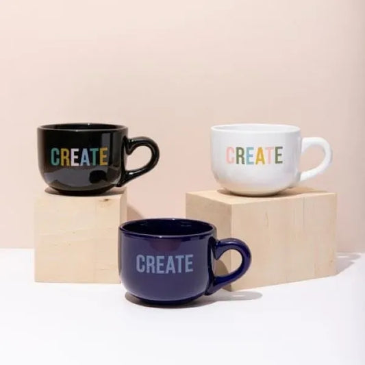LATTE CERAMIC MUG 16 OZ.