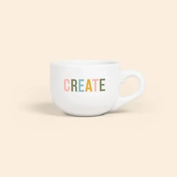 LATTE CERAMIC MUG 16 OZ.