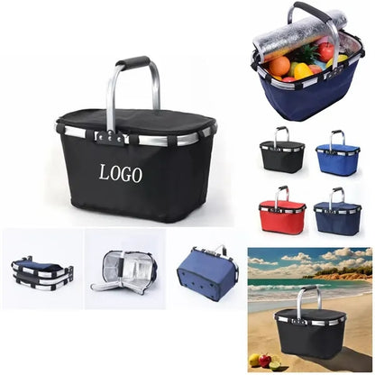 Collapsible Insulated Picnic Basket