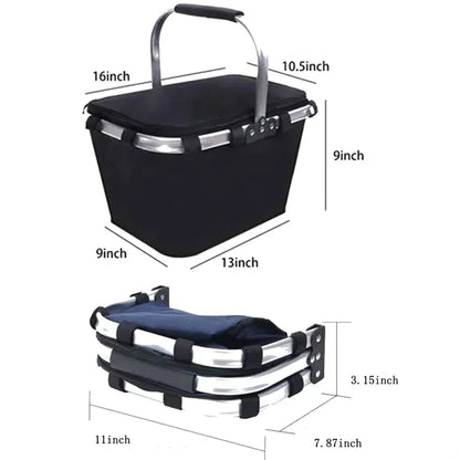 Collapsible Insulated Picnic Basket