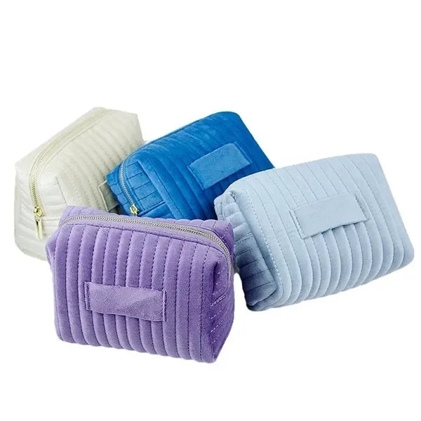 Velvet Makeup Bag