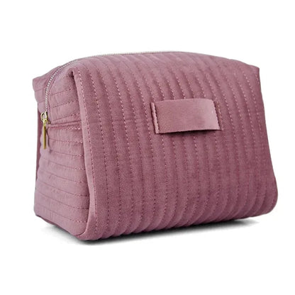 Velvet Makeup Bag