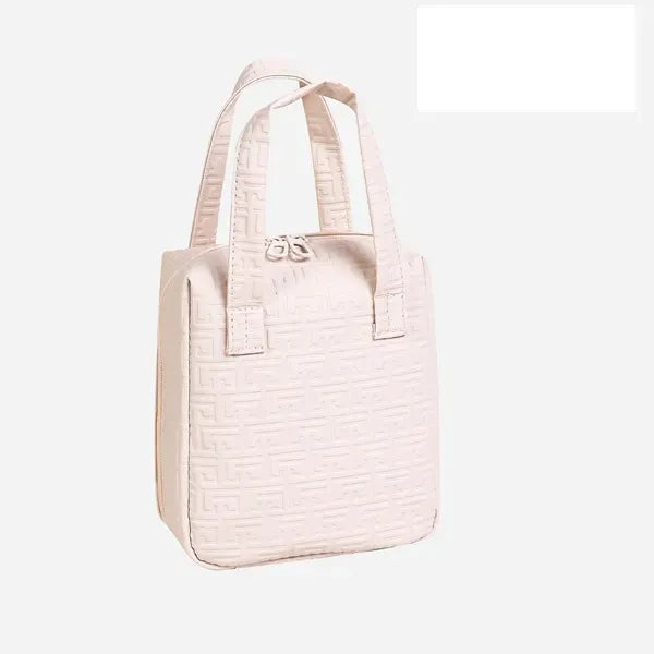 PU Leather Shell Makeup Bag