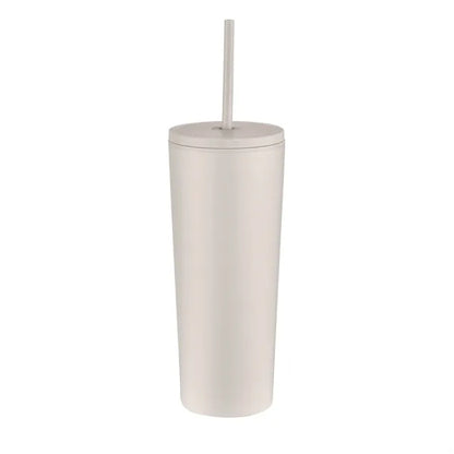 24oz. Double Wall SS / PP Mug with Straw