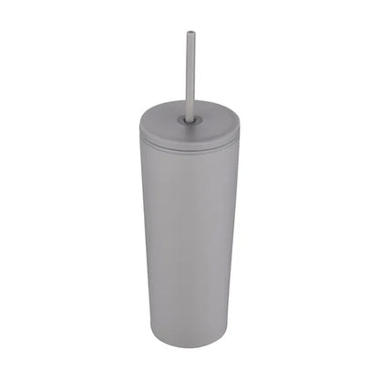 24oz. Double Wall SS / PP Mug with Straw