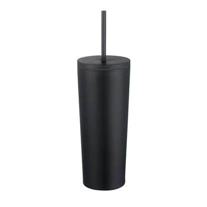 24oz. Double Wall SS / PP Mug with Straw