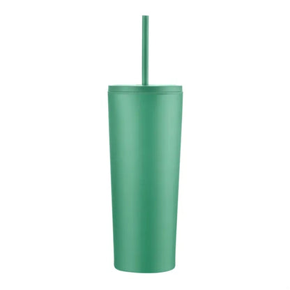 24oz. Double Wall SS / PP Mug with Straw