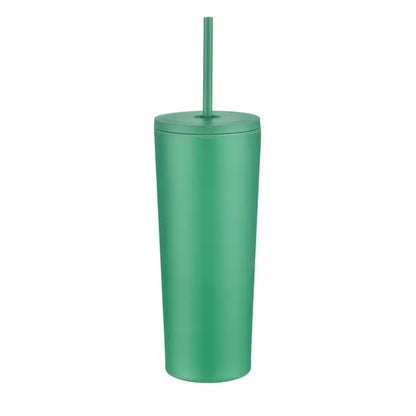 24oz. Double Wall SS / PP Mug with Straw