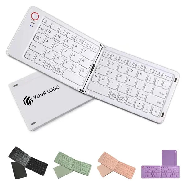 Foldable slim quiet travel laptop tablet bluetooth keyboard