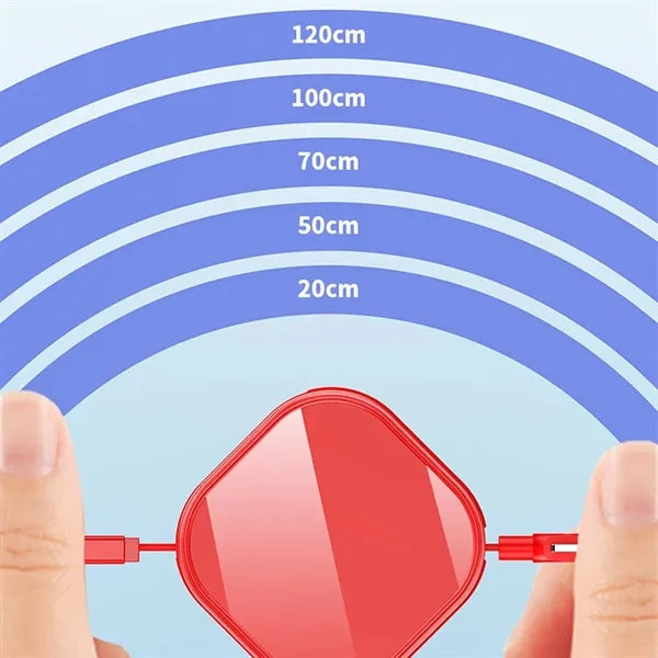 Custom retractable cord 3 in 1 multi fast charging cable
