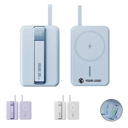 Multipurpose 10000mAh Magnetic Wireless Charger Power Bank
