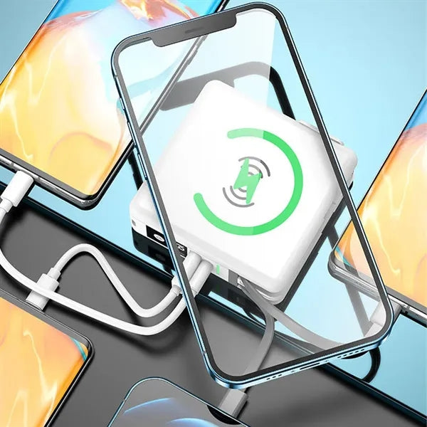 10000 mAh Versatile Portable Charger Power Bank with Plug