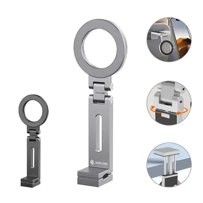 Travel accessories magnetic foldable airplane phone holder
