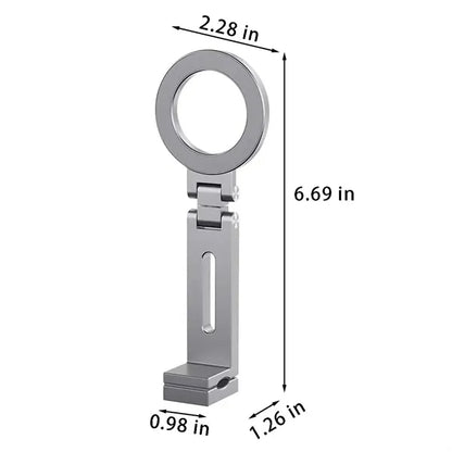 Travel accessories magnetic foldable airplane phone holder