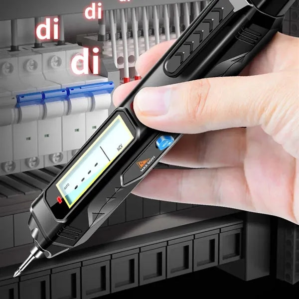 Intelligent voltage tester backlight digital multimeter pen
