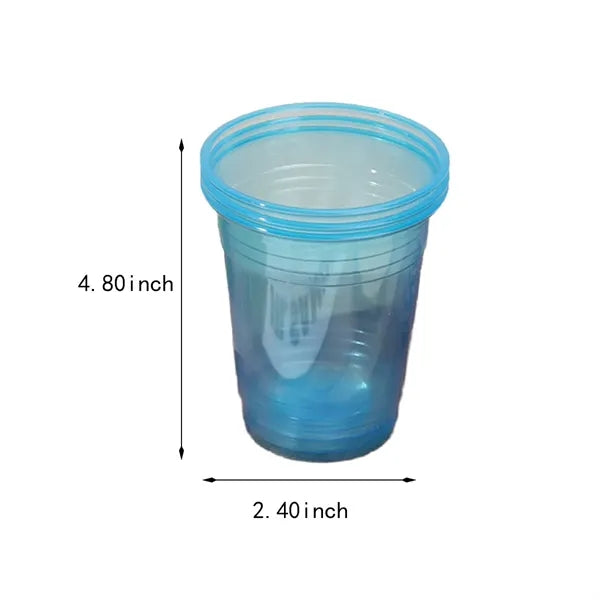 16 oz disposable multi-purpose colorful party plastic cups