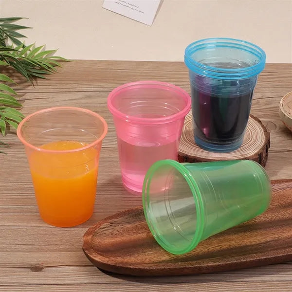 16 oz disposable multi-purpose colorful party plastic cups