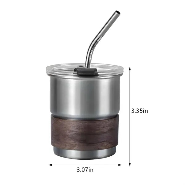 Unbreakable bar home office drinking tumblers metal cup