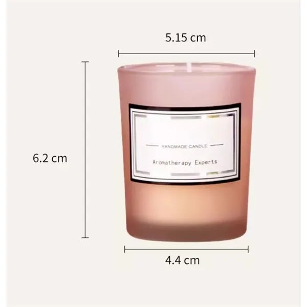 MOQ 10 pcs 1.67 OZ Small Scented Candle