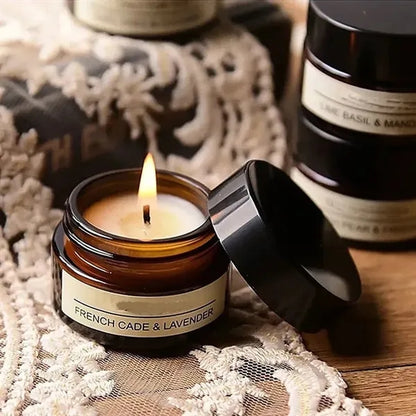 MOQ 10 pcs Mini Scented Candle