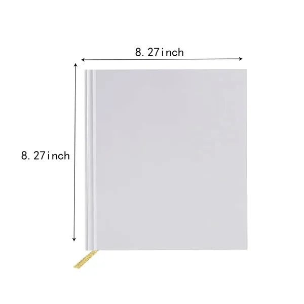 Multipurpose Wedding Signature Guest Book Blank Notebook