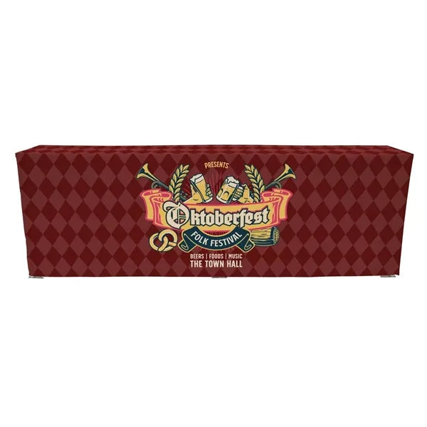38.5"H x 115"W Pop-Up Table & Fitted Dye Sub Throw Kit