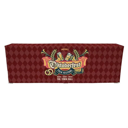 38.5"H x 115"W Pop-Up Table & Fitted Dye Sub Throw Kit