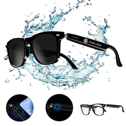 Smart wireless dual stereo audio ai translation glasses