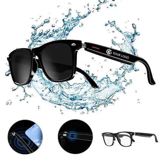 Smart wireless dual stereo audio ai translation glasses