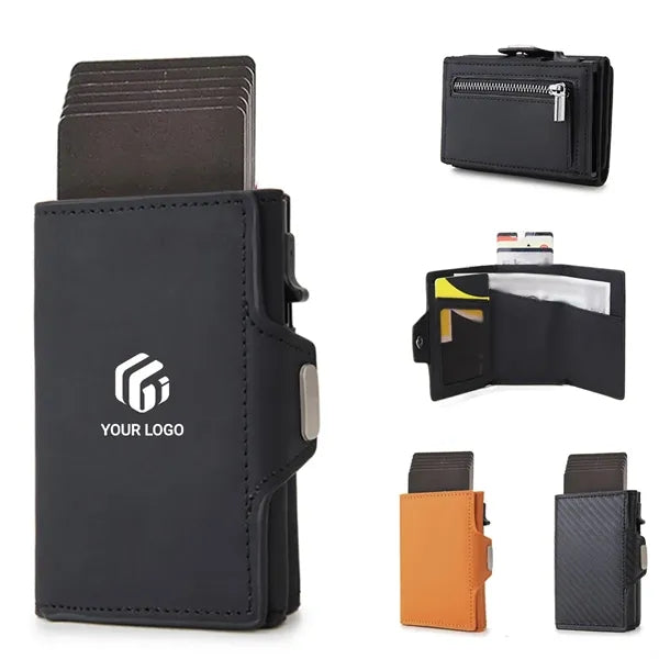 Multifunctional portable minimalist slim card holder wallet