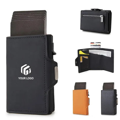 Multifunctional portable minimalist slim card holder wallet
