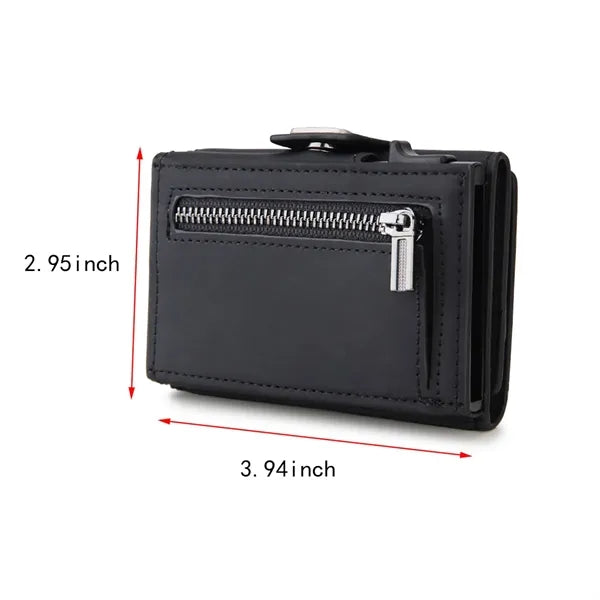 Multifunctional portable minimalist slim card holder wallet