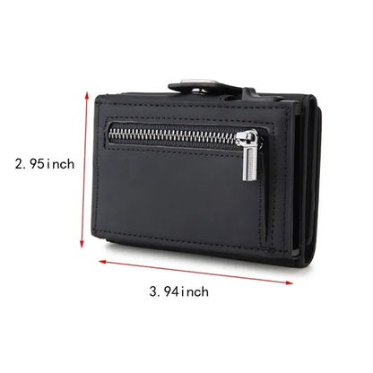 Multifunctional portable minimalist slim card holder wallet