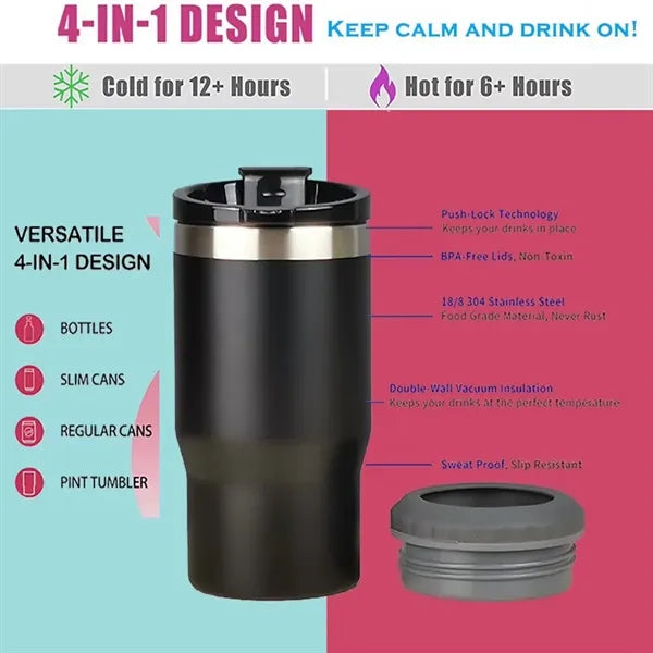 14OZ Can Cooler Tumbler