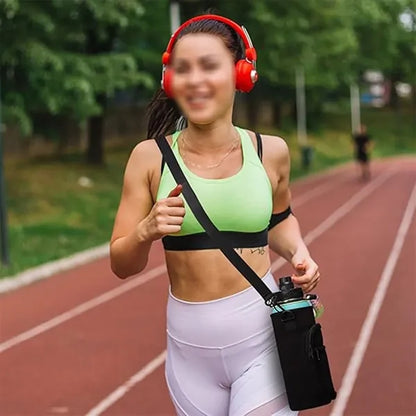 Multifunctional outdoor hiking cycling bottle carrier bag