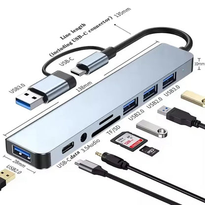 Gift Box packed Usb C Hub