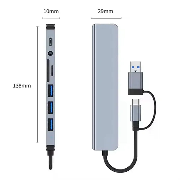Gift Box packed Usb C Hub